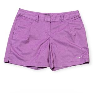 Women's Nike Golf dri-FIT Shorts Size 6 Purple
